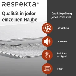 Respekta Blockhaube CH 22098IXBEdelstahl, 60 cm, EEK B