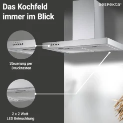 Respekta Blockhaube CH 22098IXBEdelstahl, 60 cm, EEK B