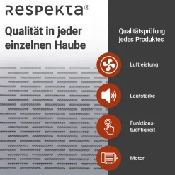 respekta Dunstabzugshaube DH640IXL inox