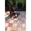 Rettenmeier Holz-Klickfliese Douglasie braun 30 x 30 cm