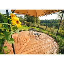 Rettenmeier Terrassendiele Kiefer/Teak 300 x 14,5 x 2,8 cm