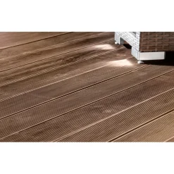 Rettenmeier Terrassendiele Kiefer/Teak 200 x 12 x 2,1 cm