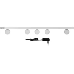 REV Ritter LED-Unterbauleuchte Lightracer 5 x 3W silber