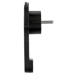 REV Ritter Schutzkontakt-Flachstecker Smart Kunststoff wiederanschließbar schwarz