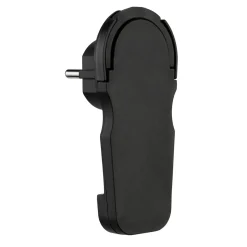 REV Ritter Schutzkontakt-Flachstecker Smart Kunststoff wiederanschließbar schwarz