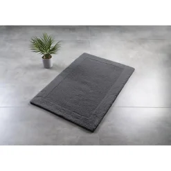 RidderBadezimmerteppich Amelie ca 70 x 120 cm dunkelgrau