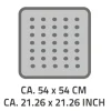RidderDuscheinlage 54 x 54 cm Lido schwarz