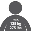 RidderDuschklappsitz Max weiß