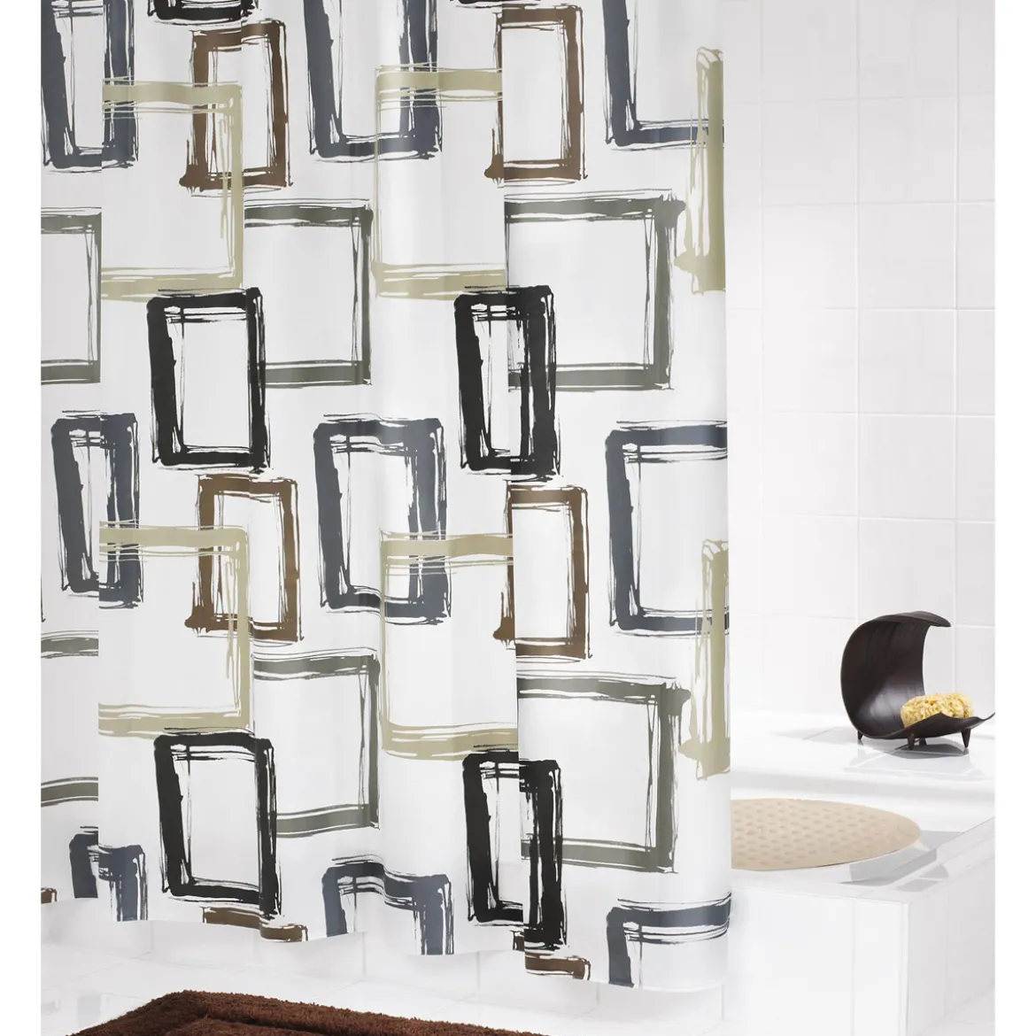 RidderDuschvorhang Pattern Folie 180 x 200 cm