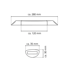RidderFußstütze Lex S chrom