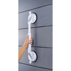 RidderReisesauggriff mit 2 Saugern 44,5-57,5 cm teleskopierbar weiß