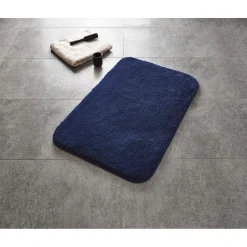 RidderTeppich Chic 55 x 50 cm dunkelblau Polyester-Microfaser