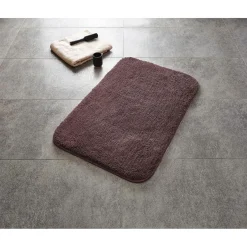 RidderTeppich Chic 55 x 50 cm stone Polyester-Microfaser