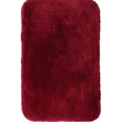 RidderTeppich Chic 60 x 90 cm rot Polyester-Microfaser