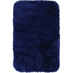 RidderTeppich Chic 60 x 90 cm dunkelblau Polyester-Microfaser