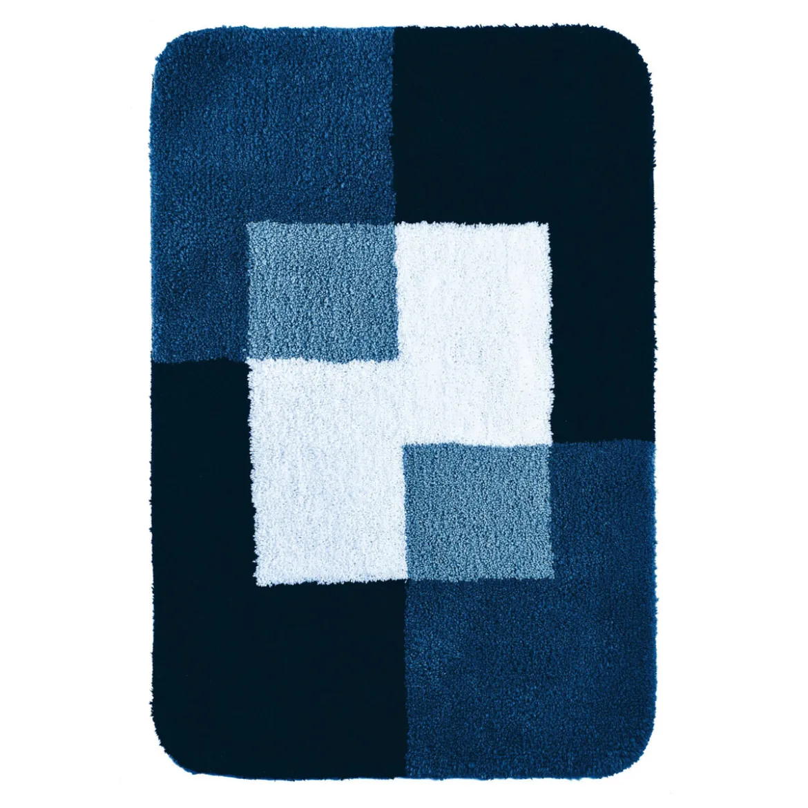 RidderTeppich Coins 60 x 90 cm blau Polyester