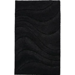 RidderTeppich La Ola 60 x 90 cm schwarz Polyester