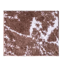 RidderTeppich Marmor 55 x 50 cm beige-weiß Polyester-Microfaser