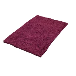 RidderTeppich Soft 55 x 85 cm beere Polyester-Microfaser
