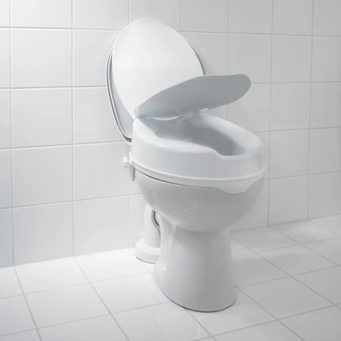 RidderToilettensitzerhöhung mit Deckel Sam