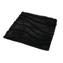 RidderVorleger Coins 55 x 50 cm La Ola schwarz Polyester