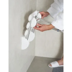 RidderXL-Adapter für Duschklappsitz Pro chrom