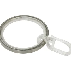 Ringe m. Gleiteinlage 25mm edelst. opt.
