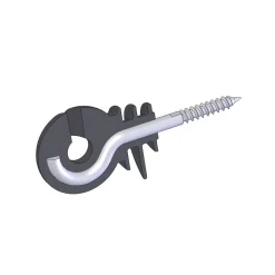Ringisolator Durchmesser 5,3 mm schwarz 100 Stück