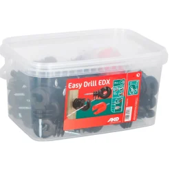Ringisolator Easy Drill EDX schwarz 75 Stück