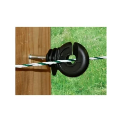 Ringisolator kompakt Durchmesser 5,3 mm schwarz 25 Stück