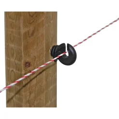 Ringisolator kompakt Durchmesser 5,3 mm schwarz 25 Stück