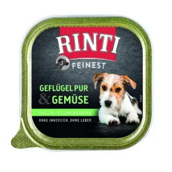 RintiSchale Feinest Geflügel Pur und Gemüse 150 g
