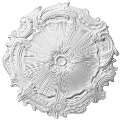 Rosette Eleonora weiß 41 cm