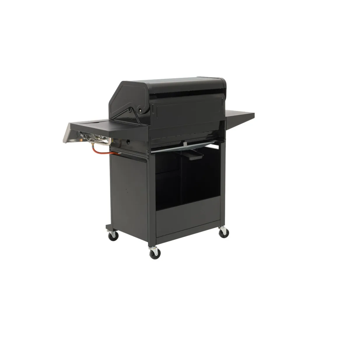Rothmann Gasgrillwagen Daytona 5 Plusschwarz mit Edelstahlapplikationen