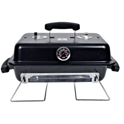 Rothmann Holzkohlegrill Springfield 43,3 x 30 x 30,5 cm schwarz