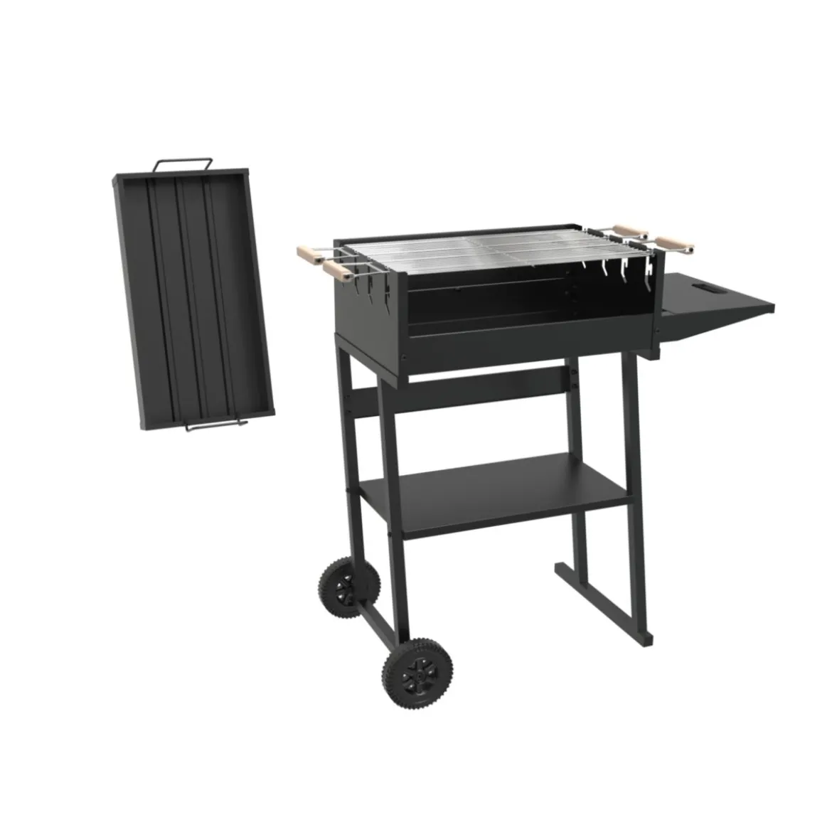 Rothmann Holzkohlegrillwagen