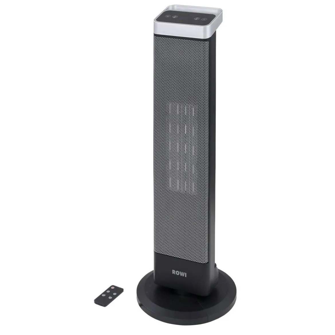 Rowi Keramik-Turmheizgerät 2000 Watt schwarz