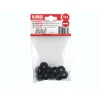 Rundkopf, 10 Stk. PVC schwarz