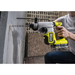 RyobiAkku-SDS-Bohrhammer RSDS18X-1C40S mit Akku und Ladegerät