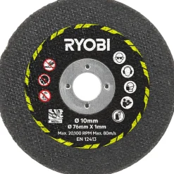RyobiTrennscheibenset RAKCOT03 3-teilig