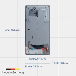 SaniSelf Premium Komfort-Durchlauferhitzer 18/21/24/27kW, 400V