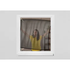 Schellenberg Insektenschutz Pop-Up Fenster 100 x 120 cm anthrazit