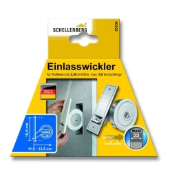 Schellenberg Einlaßwickler Maxi für 5 m Gurtband Lochabstand 10,5 cm