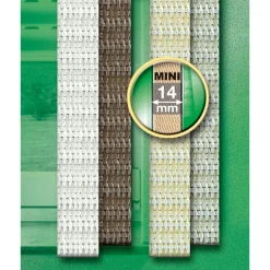 Schellenberg Gurtband Mini 14 mm / 4,5 m grau