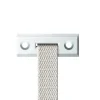 Schellenberg Gurtführung eckig für 14-23 mm Gurtband weiß