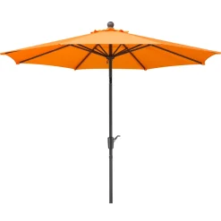 Schirm Harlem 270cm 8-tlg. mandarine