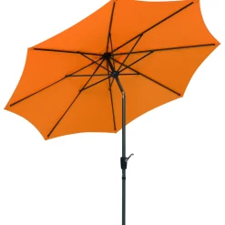 Schirm Harlem 270cm 8-tlg. mandarine