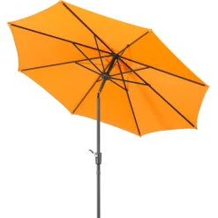 Schirm Harlem 270cm 8-tlg. mandarine