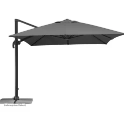 Schirm Rhodos Grande 400x300cm anthrazit