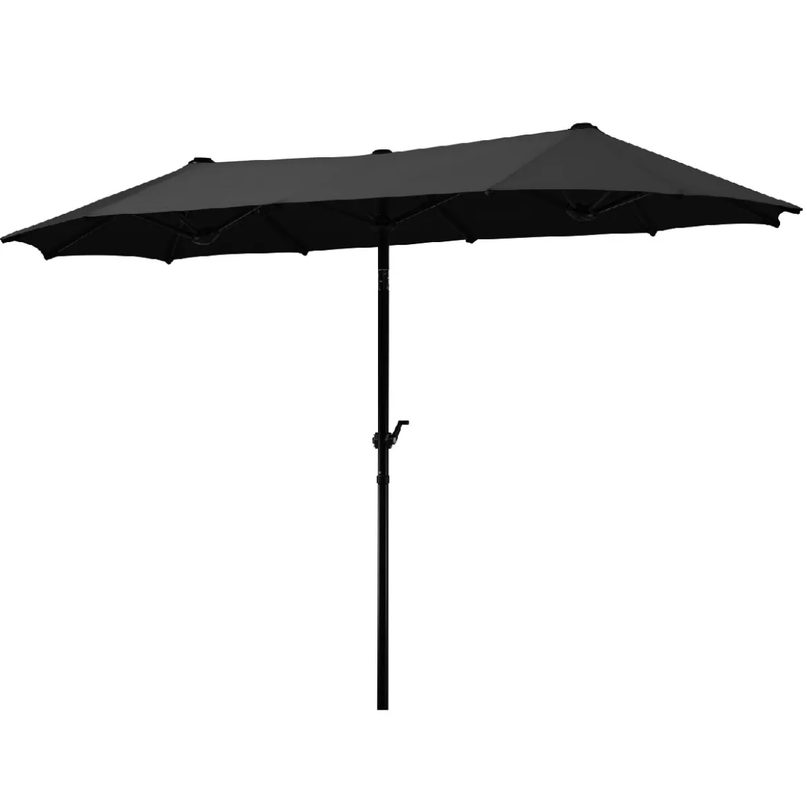 Schirm Salerno 300x150cm anthrazit